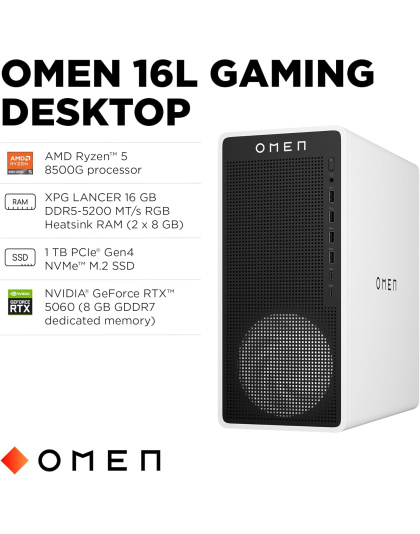 HP OMEN 16L Gaming Desktop PC