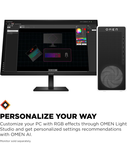 HP OMEN 16L Gaming Desktop PC