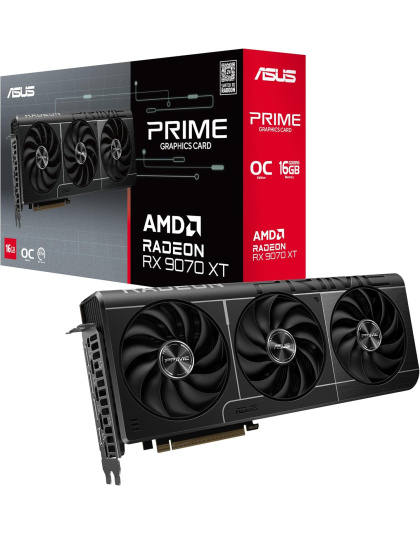 ASUS Prime Radeon RX 9070 XT OC Edition Graphics Card