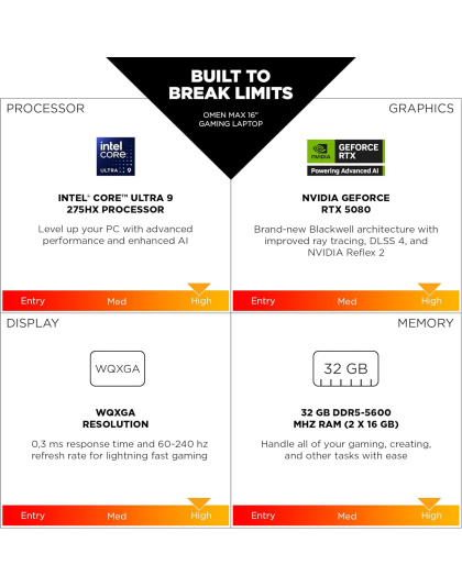 HP OMEN MAX 16" Gaming Laptop