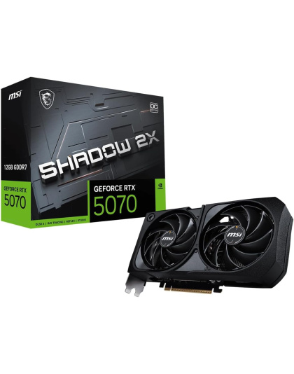 MSI GeForce RTX 5070 12GB Shadow 2X OC Graphics Card