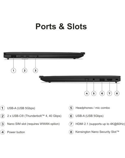 Lenovo ThinkPad X1 Carbon Gen 13 Business AI Laptop